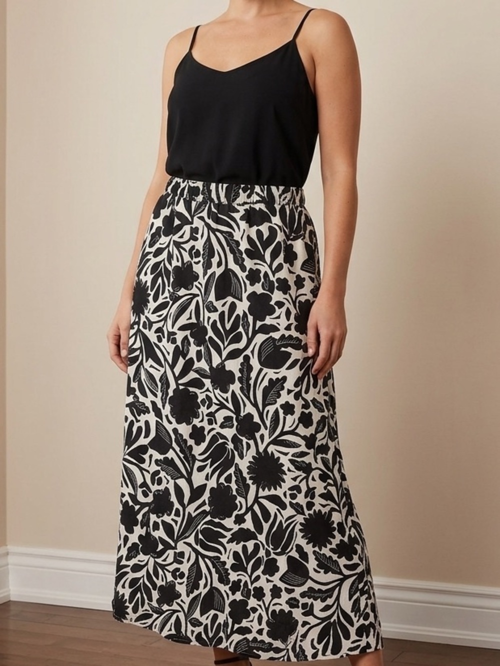 Reitmans Floral Maxi Skirt